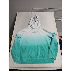Aeropostale Aero Hoodie Sz 3XL Green  Tye Dye Womens Kangaroo Pouch